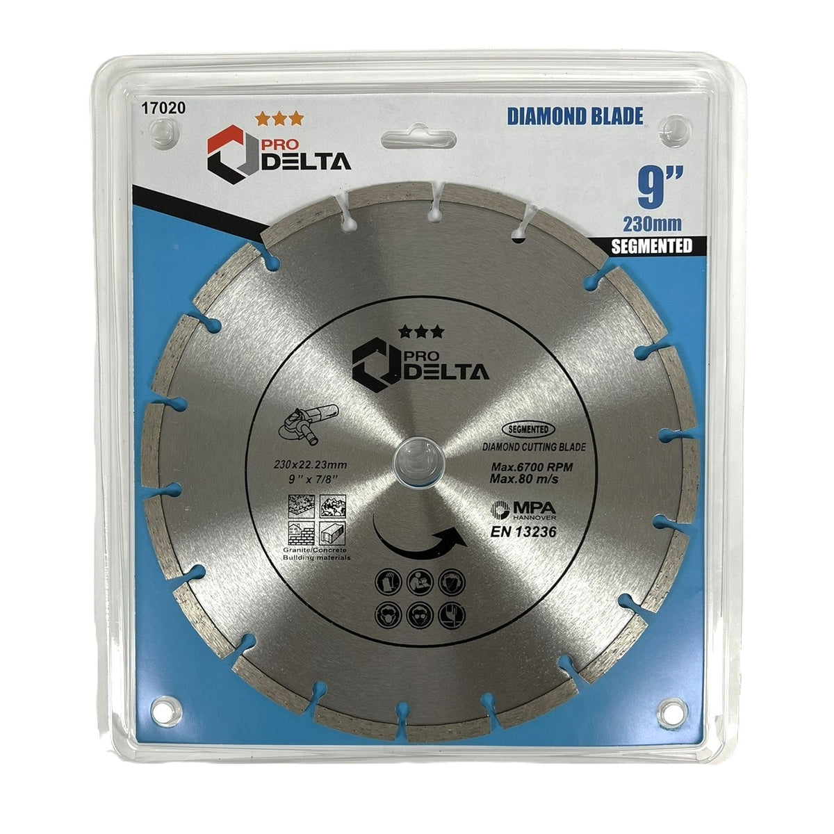 DISCO DIAMANTADO SEGMENTADO PRODELTA 9"