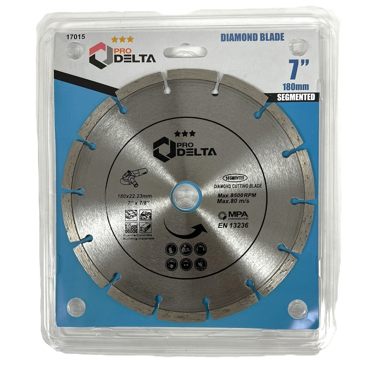DISCO DIAMANTADO SEGMENTADO PRODELTA 7"