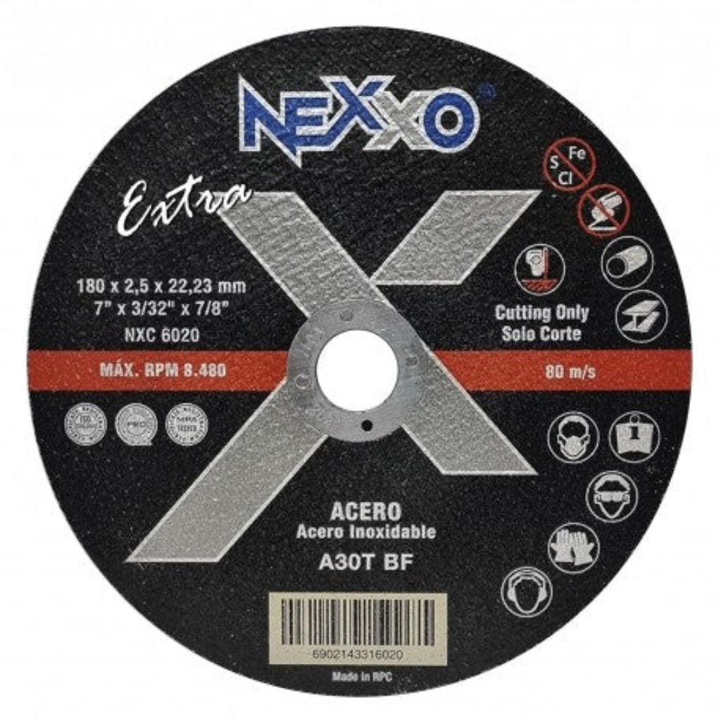 Disco de corte Nexxo extra 7" x 2,5mm
