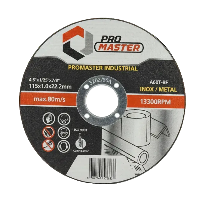 Disco de corte pro master 4 1/2" x 1 mm