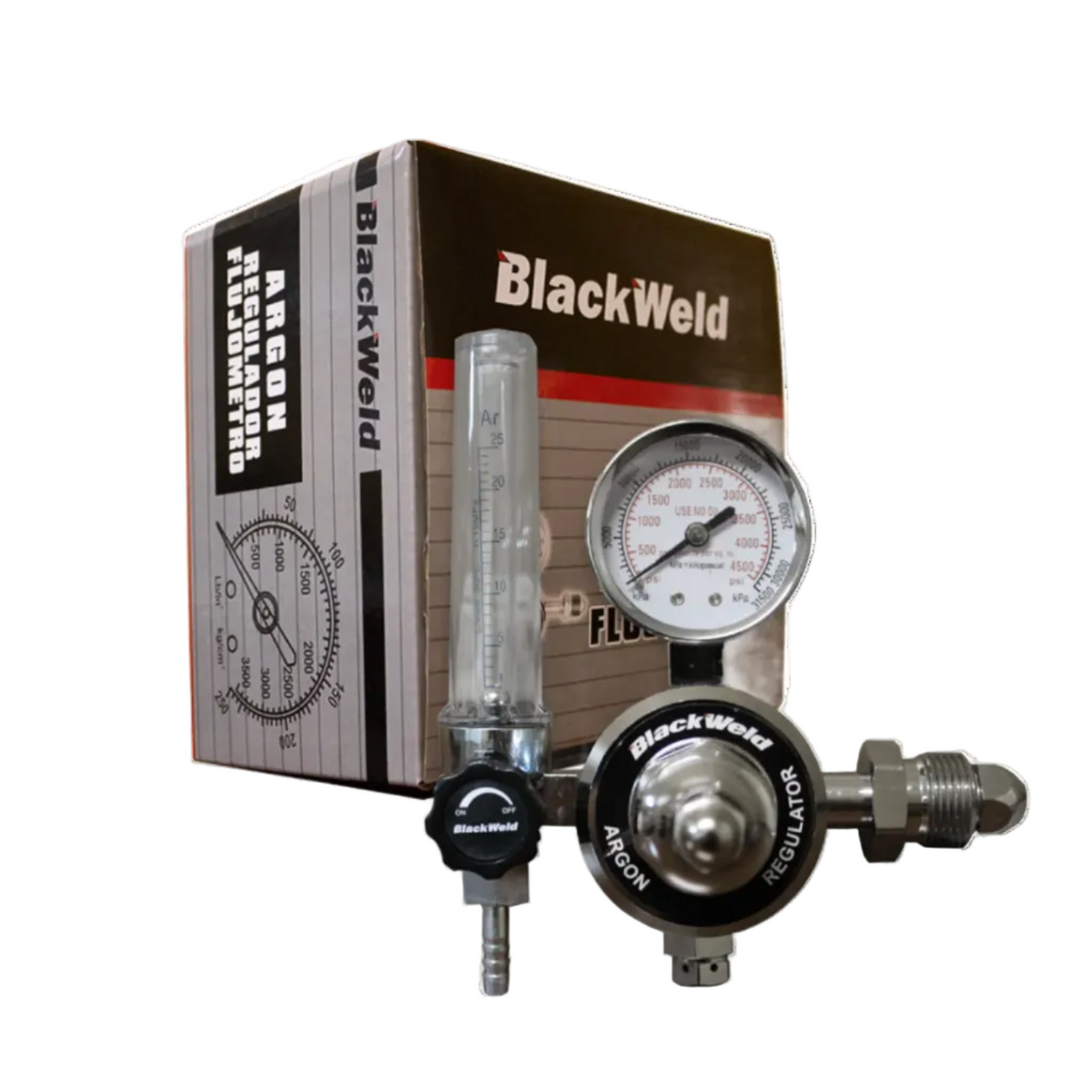 Regulador flujometro Blackweld Ar Cr