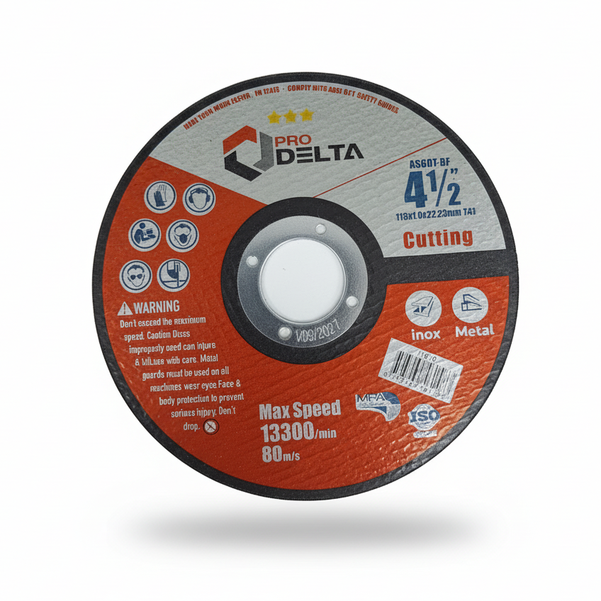 disco de corte prodelta 4 1/2" x 1 mm