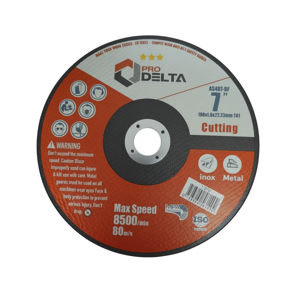 disco de corte prodelta 7" x 1,6 mm