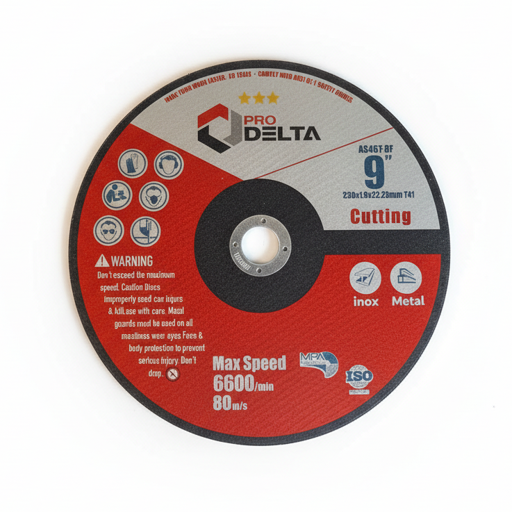disco de corte prodelta 9" x 1,9 mm