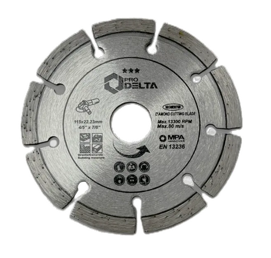 disco diamantado 4 1/2" segmentado prodelta