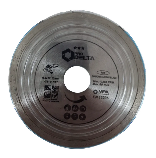 disco diamantado continuo 4 1/2" prodelta